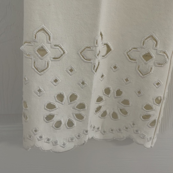 Classic off-white Derek Lam 10 Crosby pants. Worn once - Picture 2 of 4